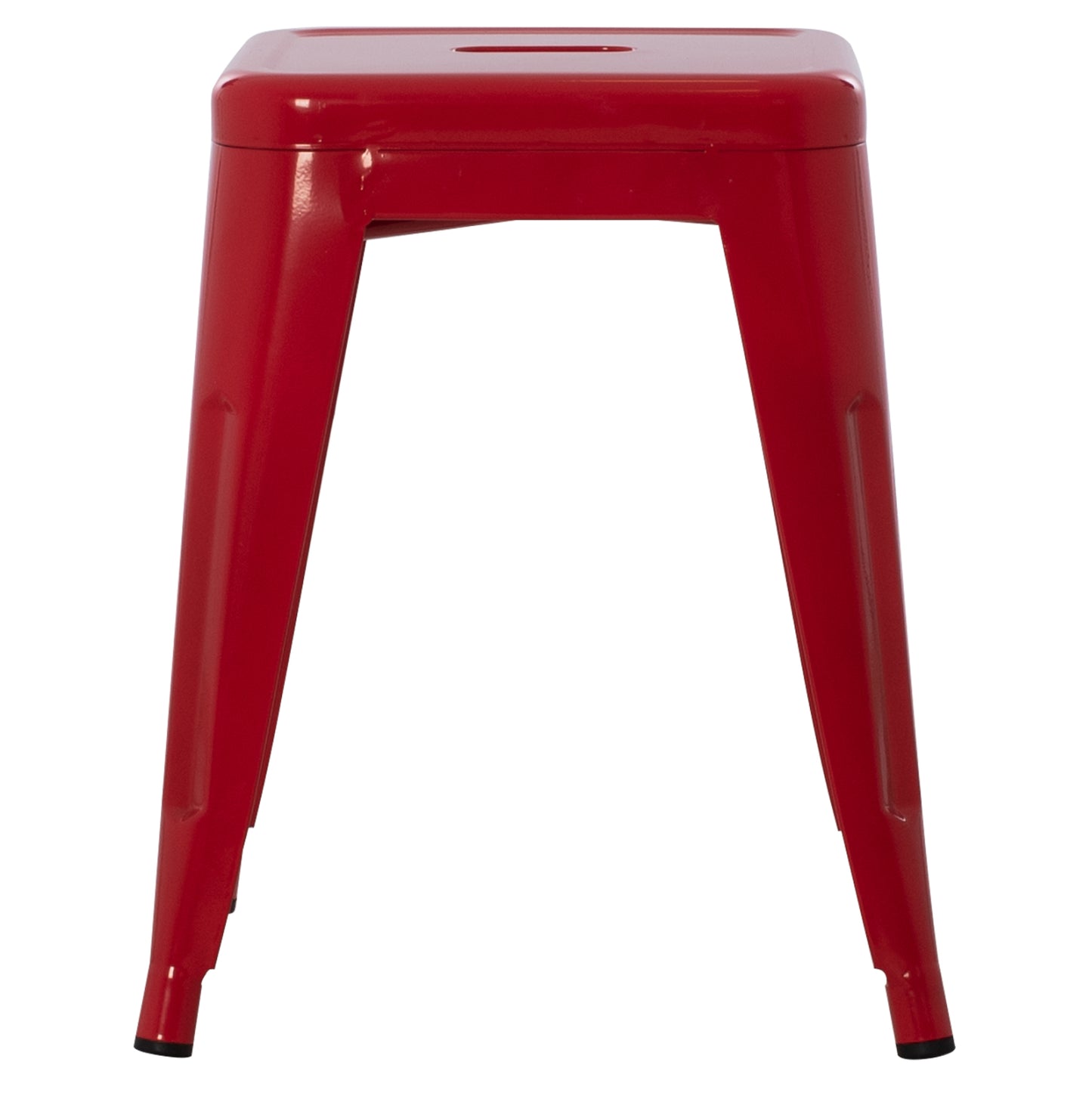 Stool Melita Hm0096.44 Metal In Red Color 37x37x45hcm.