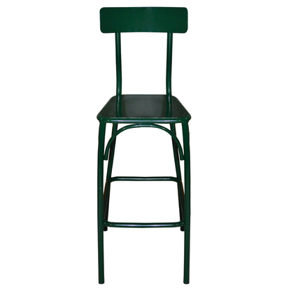 Metallic Stool With Sheet Metal 75cm Height 383-e/p 38x47x113cm