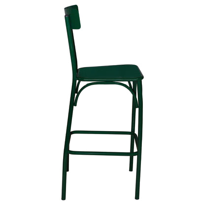 Metallic Stool With Sheet Metal 75cm Height 383-e/p 38x47x113cm