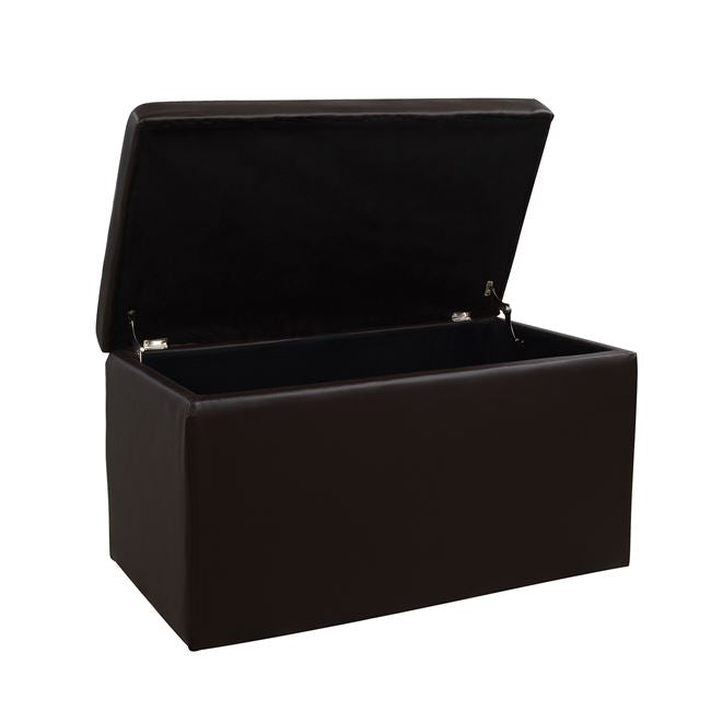 Stool With Pu Brown Punk Hm279.03 90x50x52cm