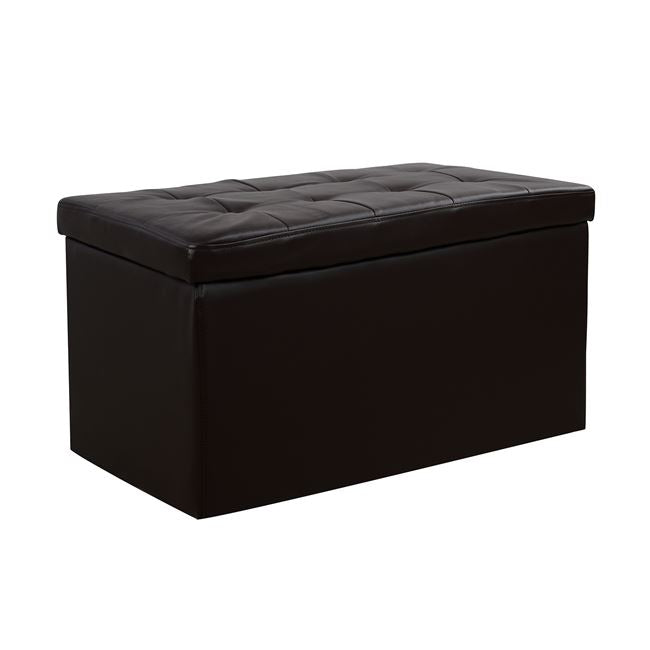 Stool With Pu Brown Punk Hm279.03 90x50x52cm