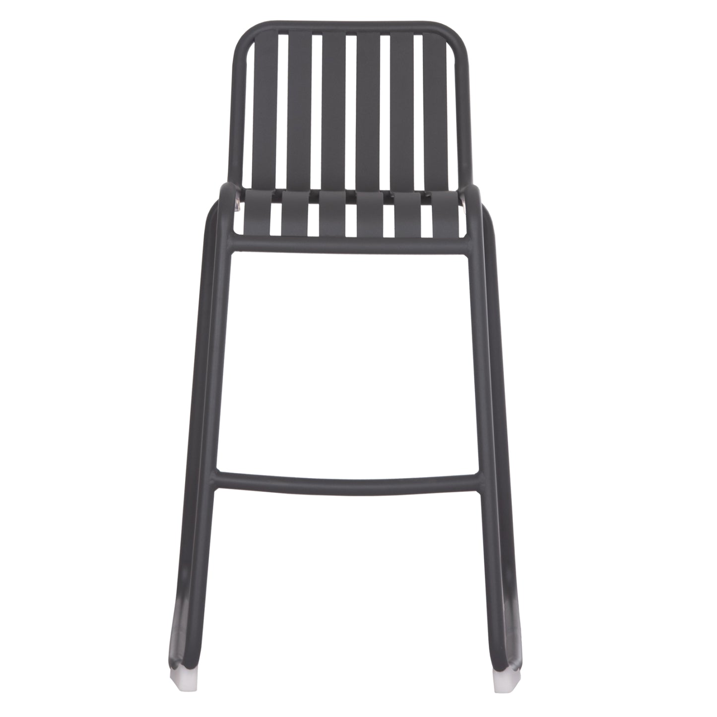 Bar Stool Aluminum Rachel Hm6341.01 Grey Color 47x56.5x98.5hcm.