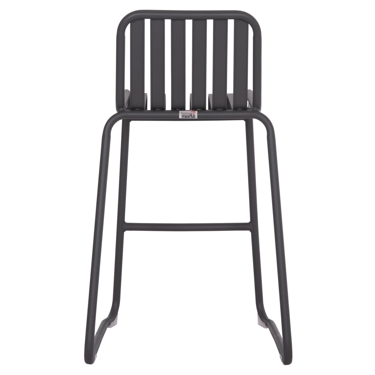 Bar Stool Aluminum Rachel Hm6341.01 Grey Color 47x56.5x98.5hcm.