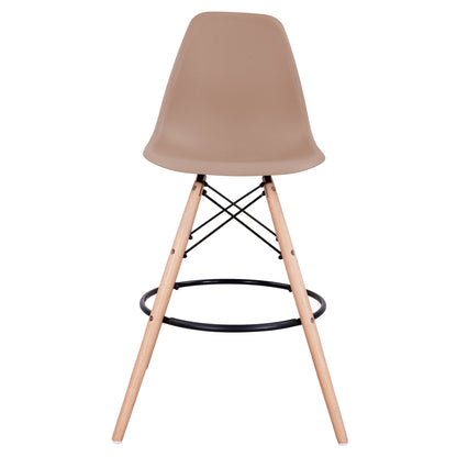 Bar Stool Renata Hm0173.45 Cappuccino 58x56x107cm