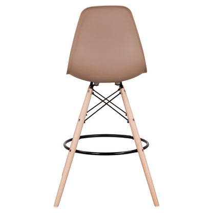 Bar Stool Renata Hm0173.45 Cappuccino 58x56x107cm
