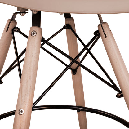 Bar Stool Renata Hm0173.45 Cappuccino 58x56x107cm