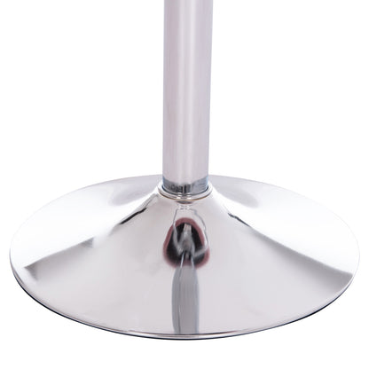 Bar Stool Rose Hm204.42 Chromed Base & Suspension & Dusty Pink Velvet 48x45x105hcm.