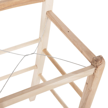 Bar Stool Lucius Hm5586.02 Beech Wood Impregnated-unpainted 40,5x40x105hcm.frame Only