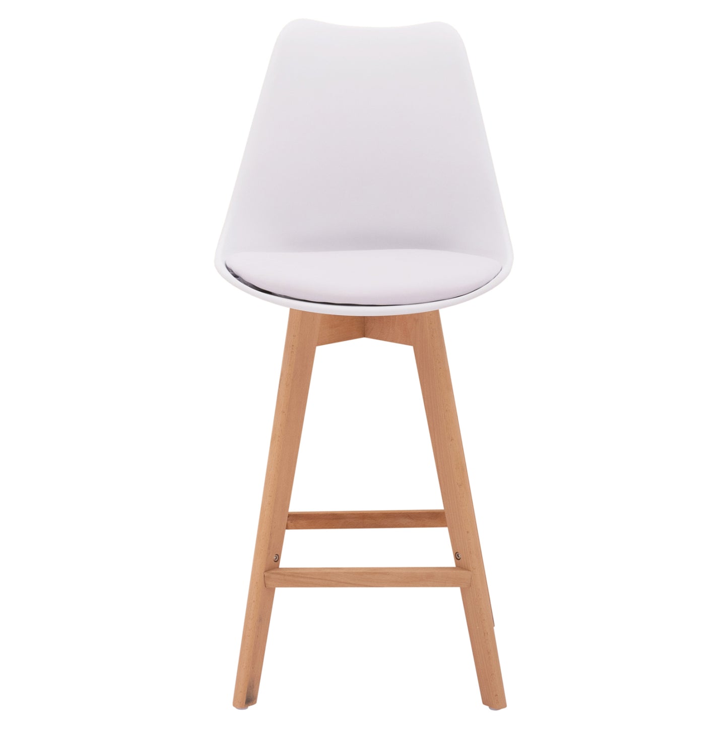 Bar Stool Vegas Hm8000.11 White 48x58x105 Cm