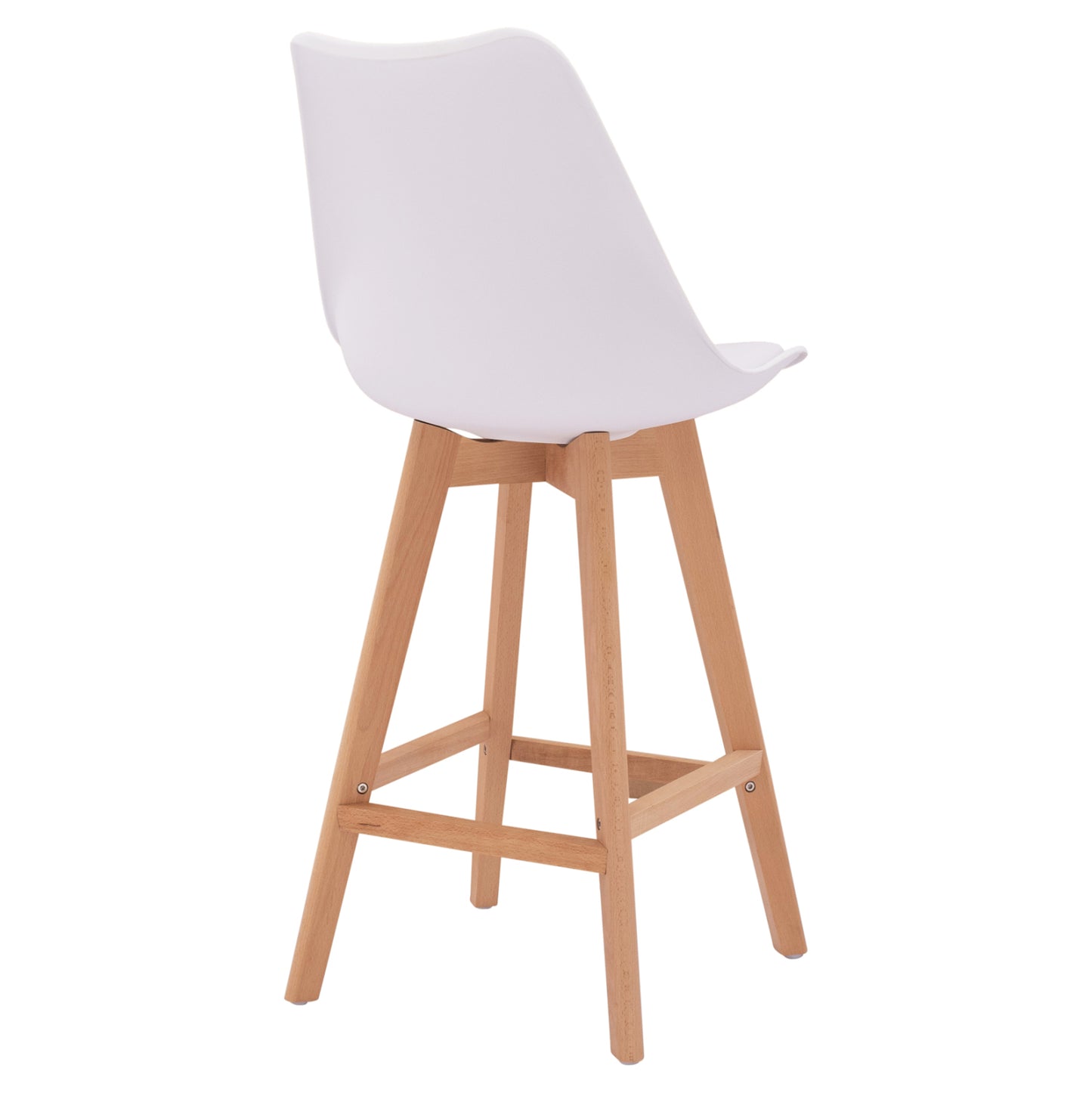 Bar Stool Vegas Hm8000.11 White 48x58x105 Cm