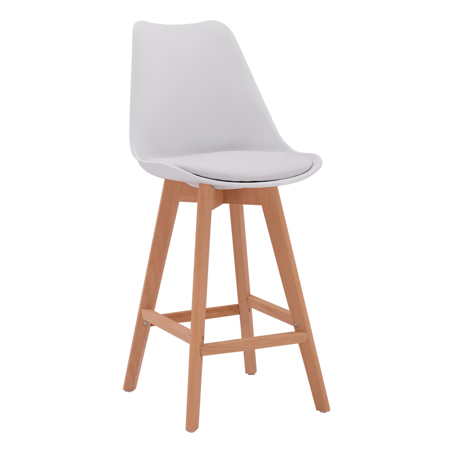 Bar Stool Vegas Hm8000.11 White 48x58x105 Cm