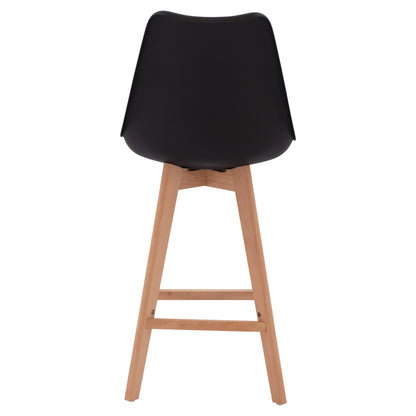 Bar Stool Vegas Hm8000.12 Black 48x58x105 Cm