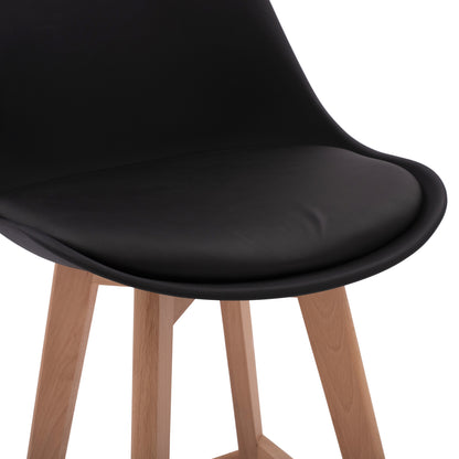 Bar Stool Vegas Hm8000.12 Black 48x58x105 Cm
