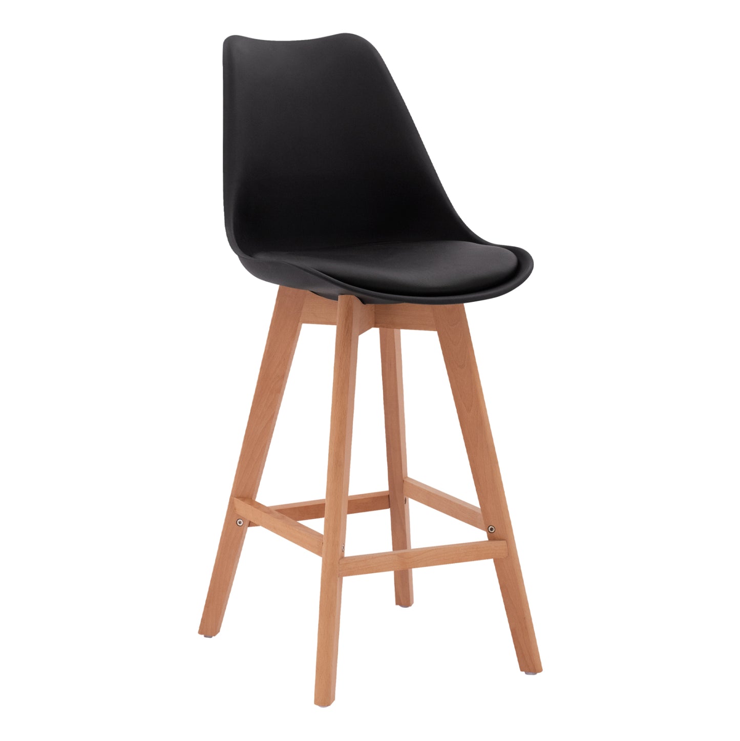 Bar Stool Vegas Hm8000.12 Black 48x58x105 Cm