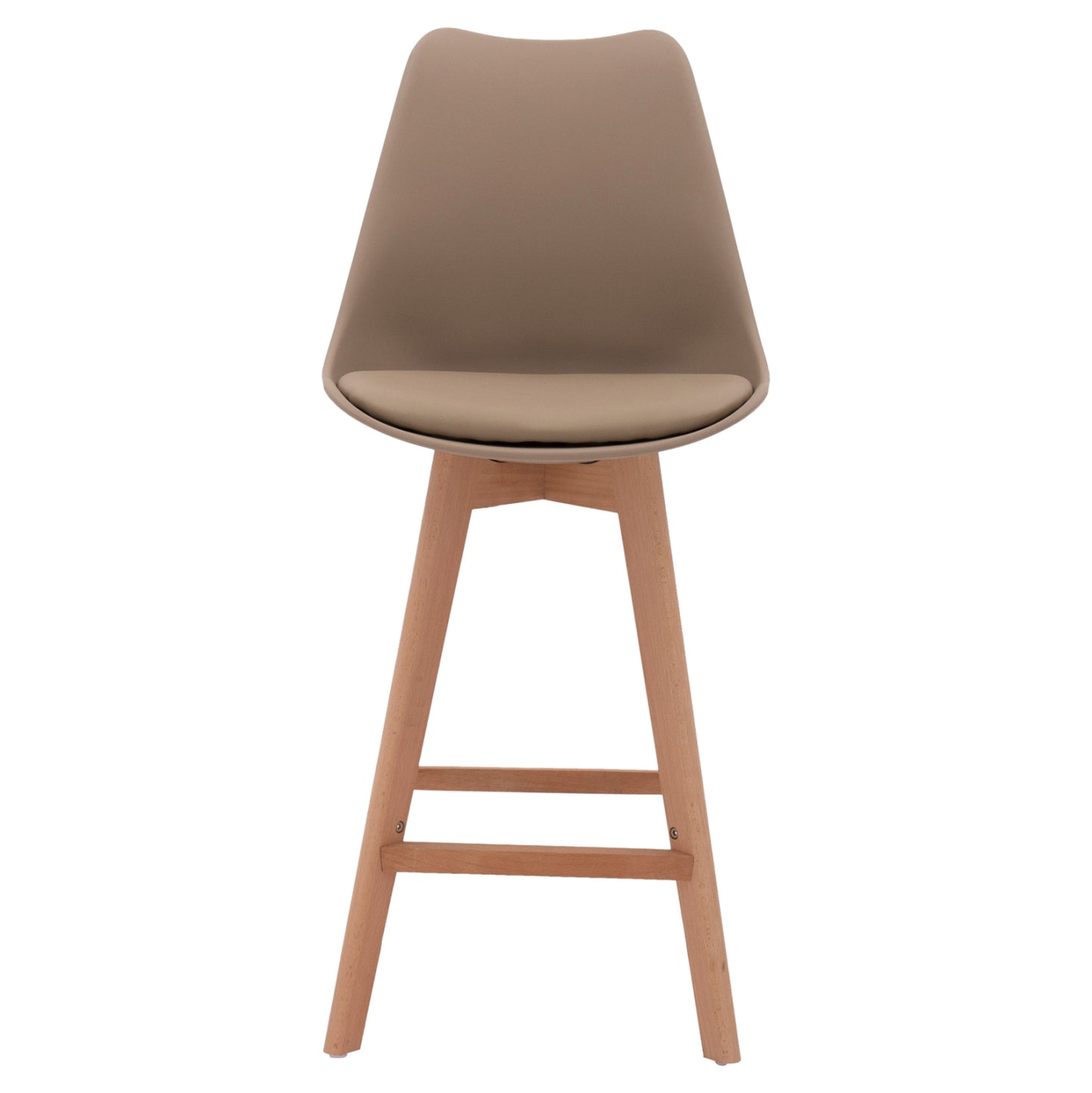 Bar Stool Vegas Hm8000.45 Cappuccino Color 48x58x105 Cm