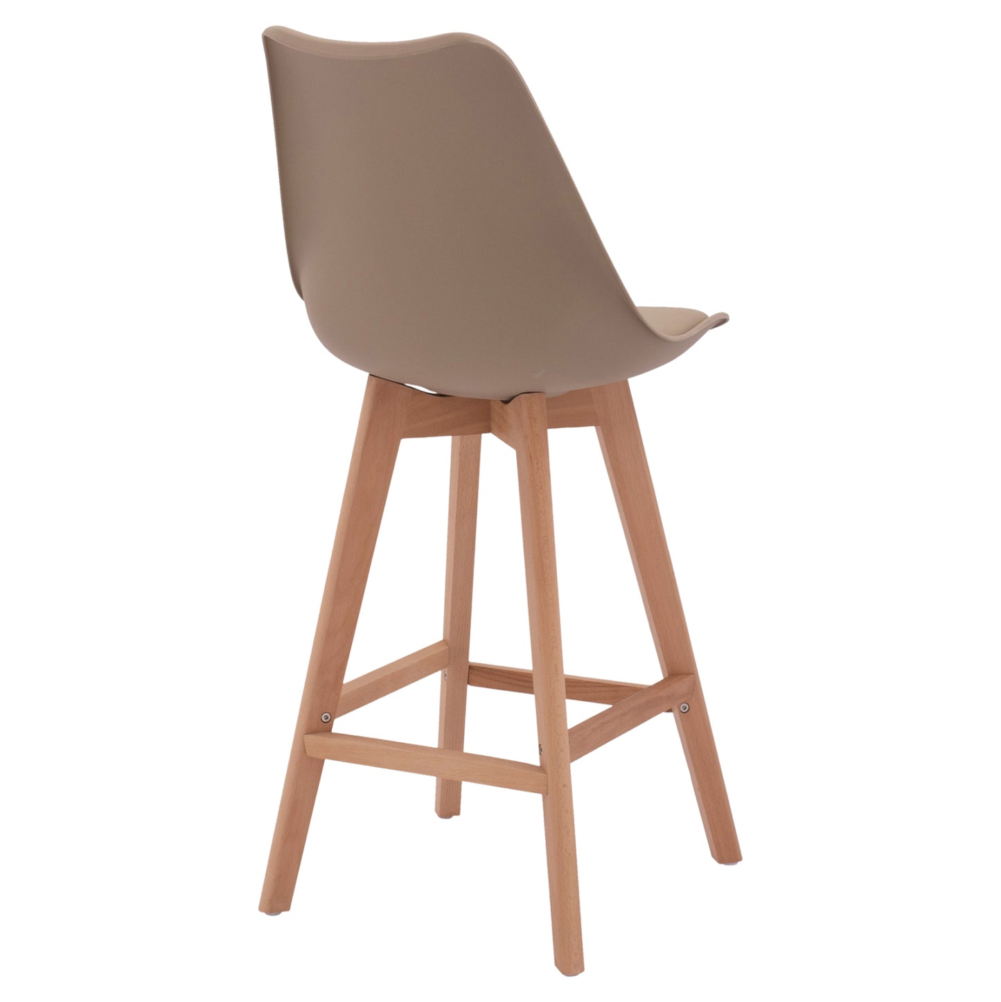 Bar Stool Vegas Hm8000.45 Cappuccino Color 48x58x105 Cm