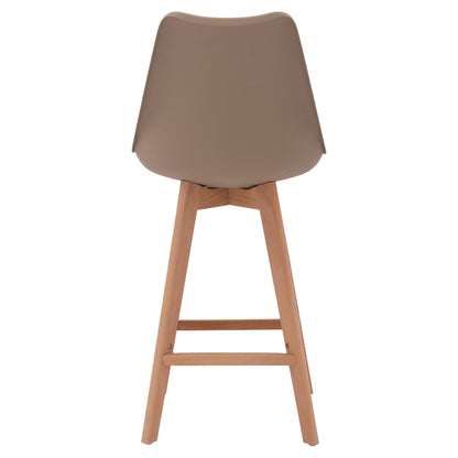 Bar Stool Vegas Hm8000.45 Cappuccino Color 48x58x105 Cm