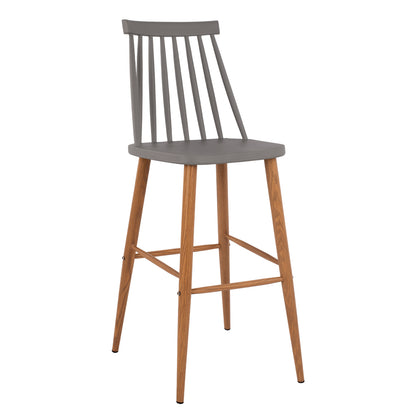 Bar Stool Hm8459.10 Vanessa In Grey Color 43x49x107 Cm