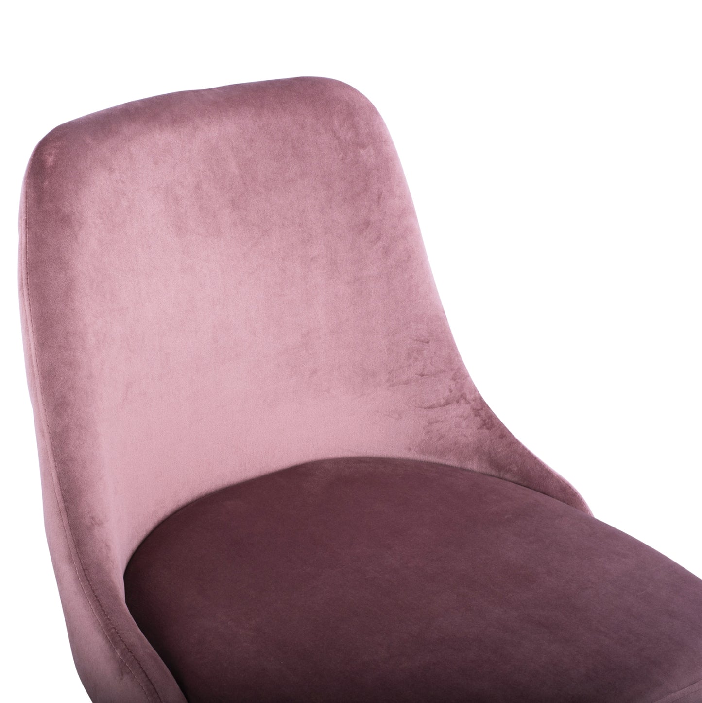 Bar Stool Serenity Hm8519.02 Velvet Rotten Apple With Metallic Frame 51x57x110cm