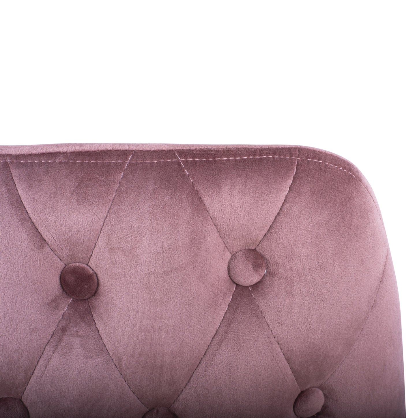 Bar Stool Serenity Hm8519.02 Velvet Rotten Apple With Metallic Frame 51x57x110cm