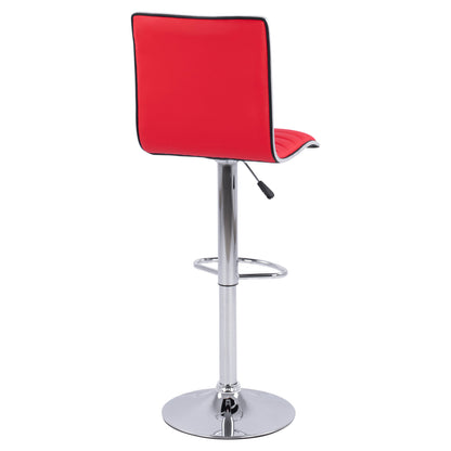 Bar Stool Nexus With Gas Lift & Red Pu Hm209.04 40x47.5x115cm