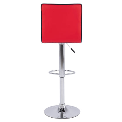 Bar Stool Nexus With Gas Lift & Red Pu Hm209.04 40x47.5x115cm