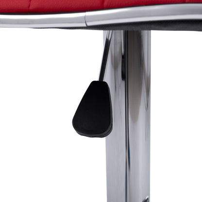 Bar Stool Nexus With Gas Lift & Red Pu Hm209.04 40x47.5x115cm
