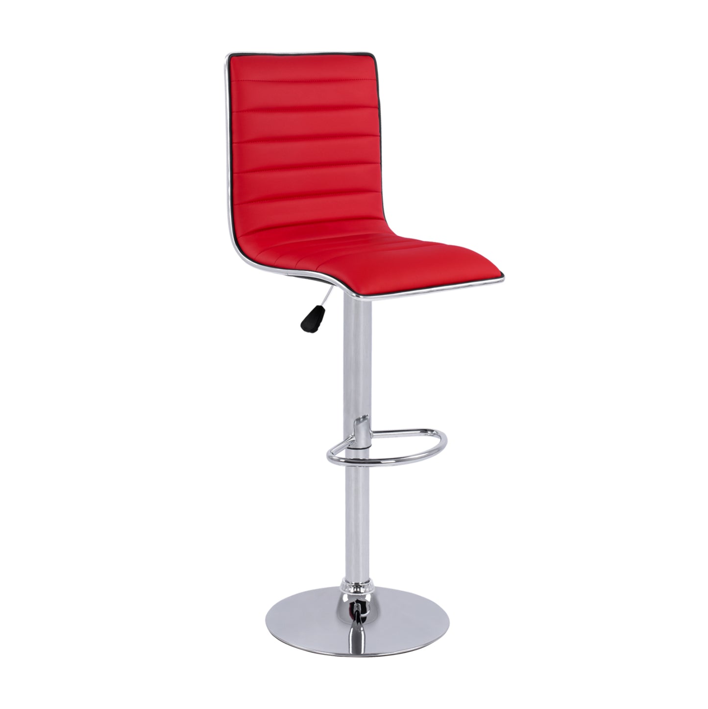 Bar Stool Nexus With Gas Lift & Red Pu Hm209.04 40x47.5x115cm