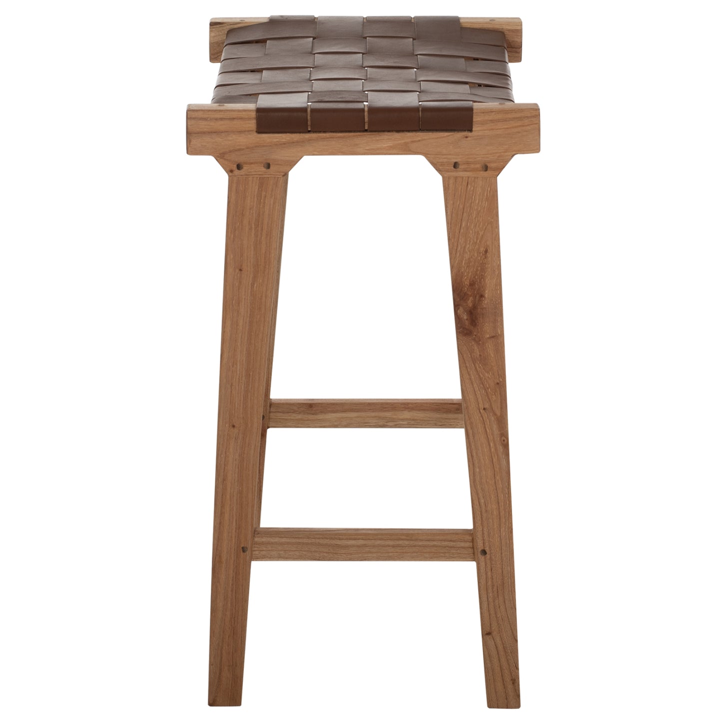 Bar Stool Hm99382.01 Solid Teak Natural 40x35x65h
