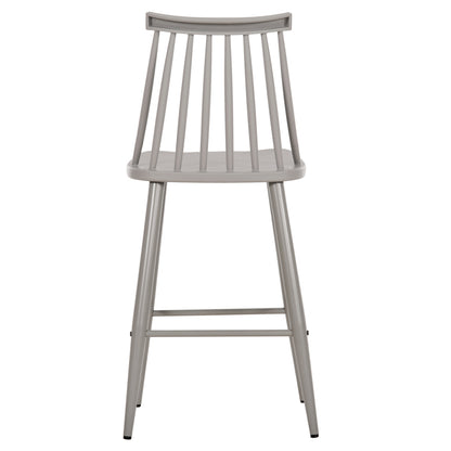Bar Stool Medium Height Vanessa Hm9300.20 Polypropylene & Metal-grey 45,5x46x97hcm.