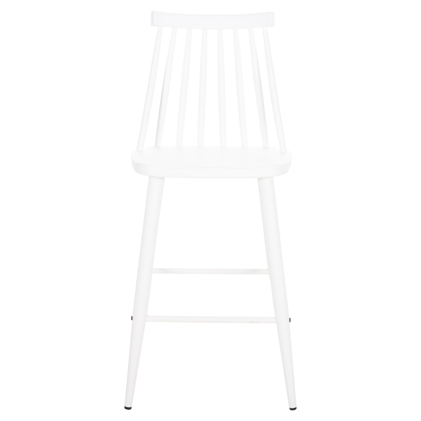 Bar Stool Medium Height Vanessa Hm9300.11 Polypropylene & Metal-white 45,5x46x97hcm.