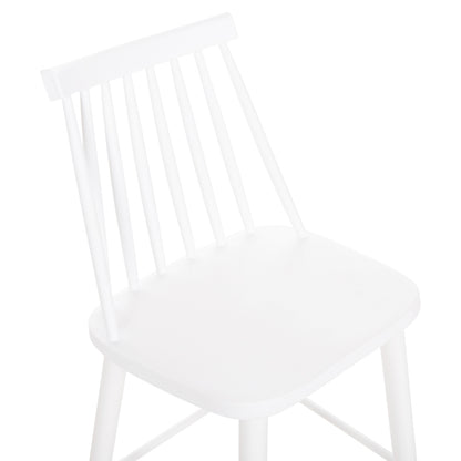 Bar Stool Medium Height Vanessa Hm9300.11 Polypropylene & Metal-white 45,5x46x97hcm.