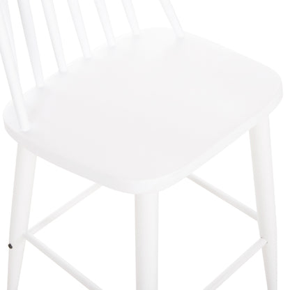 Bar Stool Medium Height Vanessa Hm9300.11 Polypropylene & Metal-white 45,5x46x97hcm.
