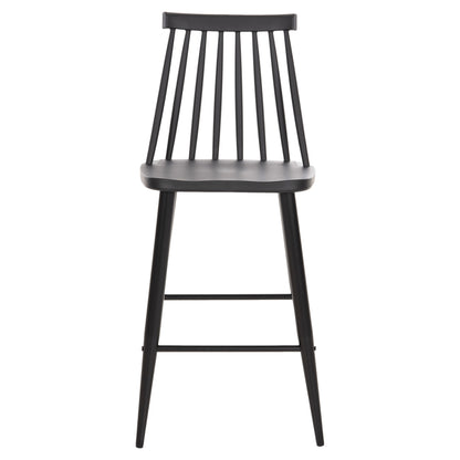 Bar Stool Medium Height Vanessa Hm9300.12 Polypropylene & Metal-black 45,5x46x97hcm.