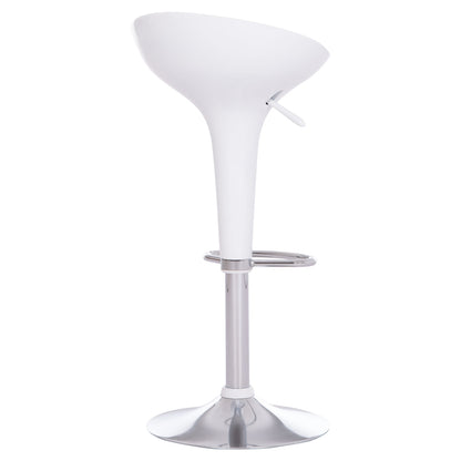 Bar Stool Swivel Daisy Hm200.22 Abs In White--suspension 44x38x85hcm.