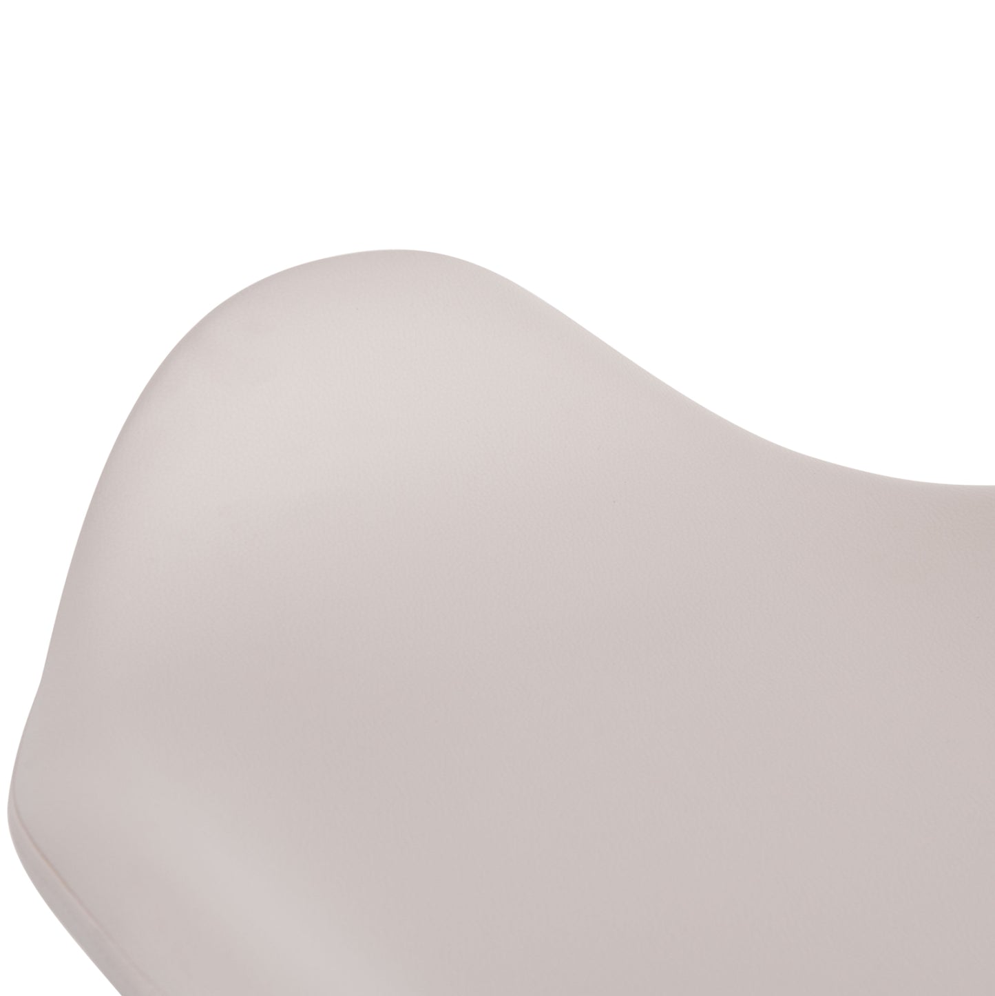 Bar Stool Swivel Ganna Hm201.22 With Suspension-white Pu 44x42x87hcm.