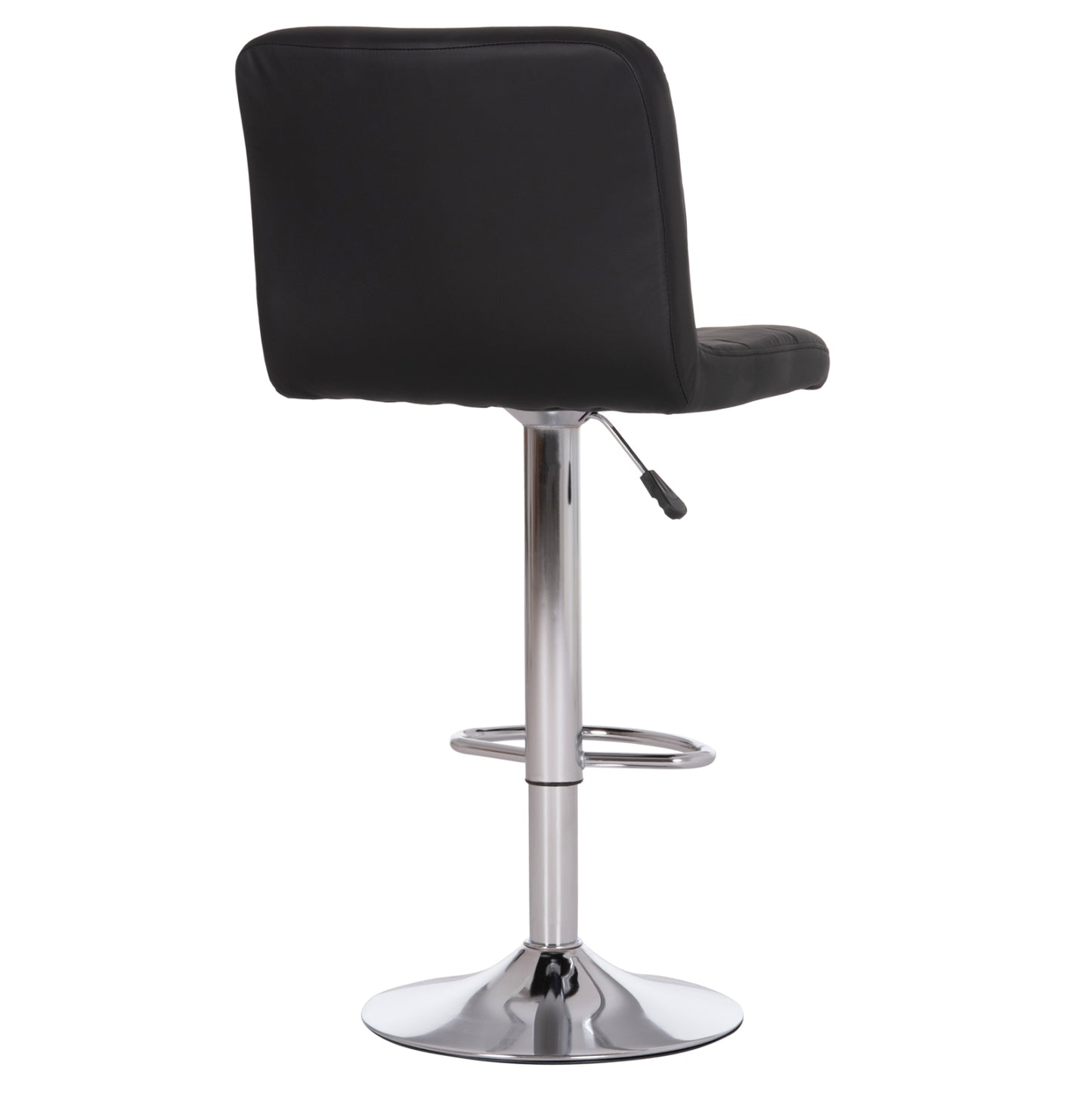 Bar Stool Swiveling Diana Hm202.21 Black Pu--chromed Metal 44x52x109hcm.