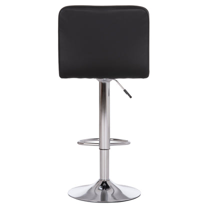 Bar Stool Swiveling Diana Hm202.21 Black Pu--chromed Metal 44x52x109hcm.