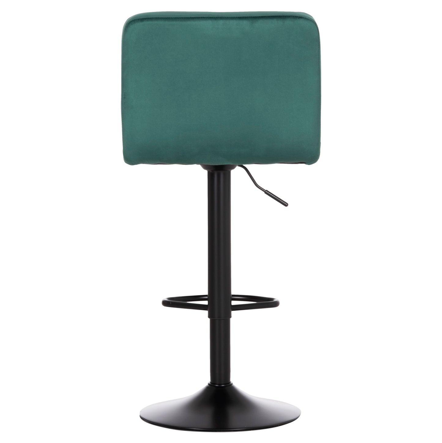 Bar Stool Swiveling Diana Hm202.43 Cypress Green Velvet--black Matte Metal 44x52x109hcm.