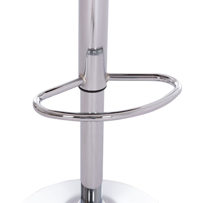 Bar Stool Swivel Rea Hm203.23 With Suspension-brown Pu 54x47x96hcm.
