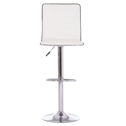 Bar Stool Swivel Nexus Hm209.22 Suspension & White Pu 43x47x116hcm.