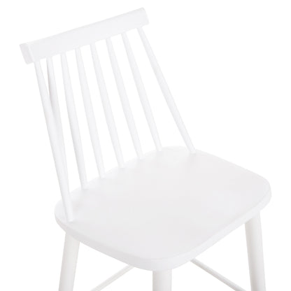 Bar Stool High Seat Vanessa Hm8459.11 White Pp & White Metal Legs 47x48,5x107hcm.