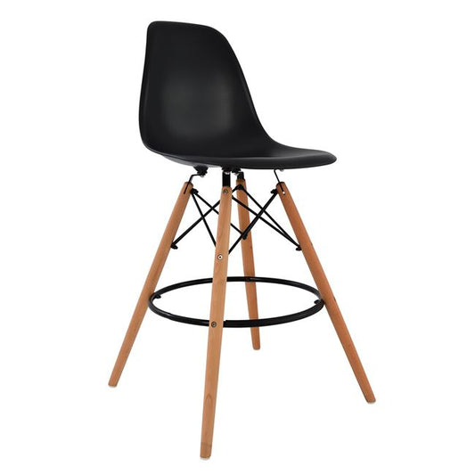 Bar Stool Renata Black Hm0173.02 47x50x108 Cm