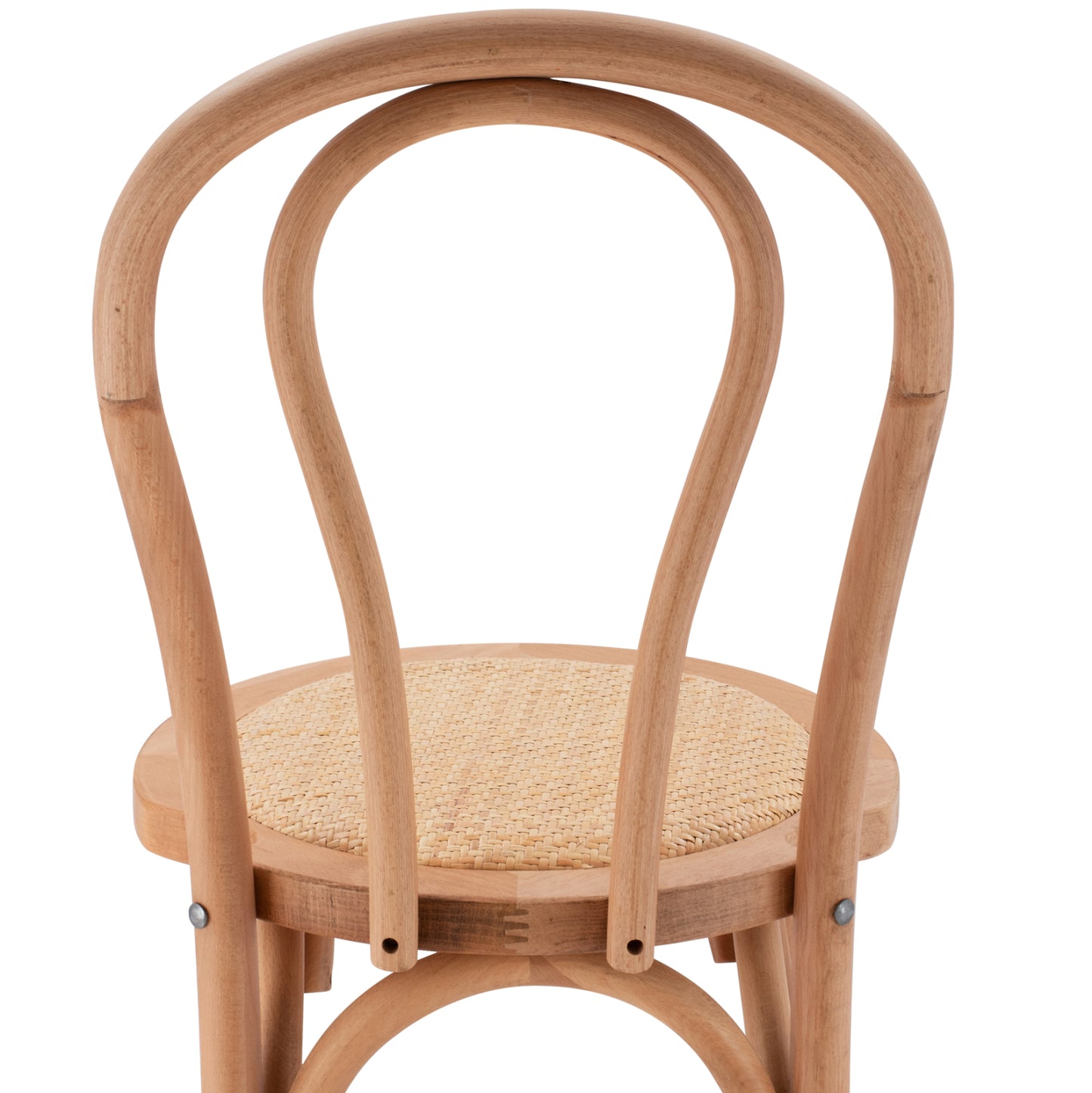 Wooden Stool Bar Montreal- Beech Wood Dark Honey With Mat 41x47x108 Hm8749.05