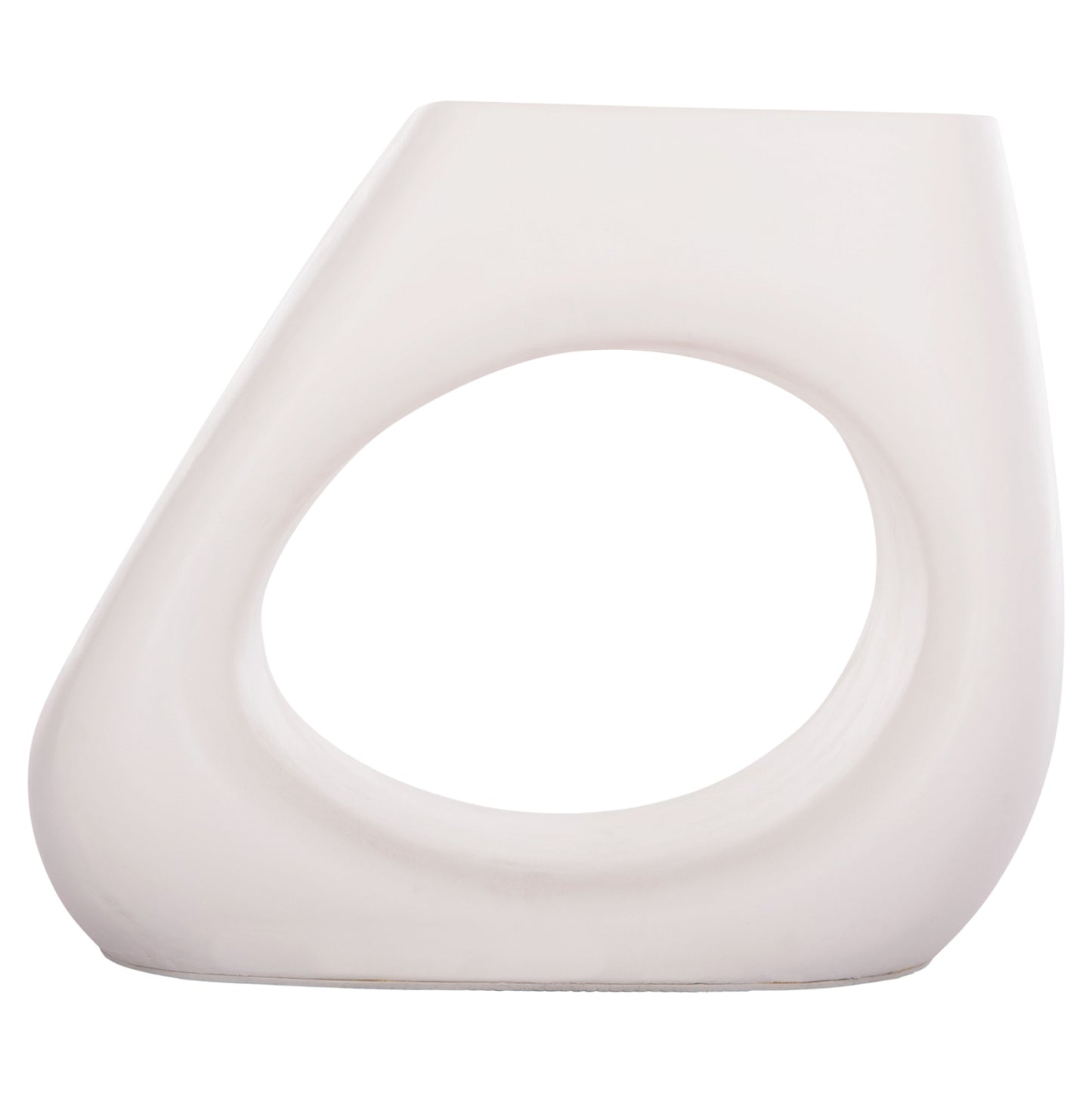 Stool Lans Hm4691.02 Fiber Cement In White--55x30x46hcm.