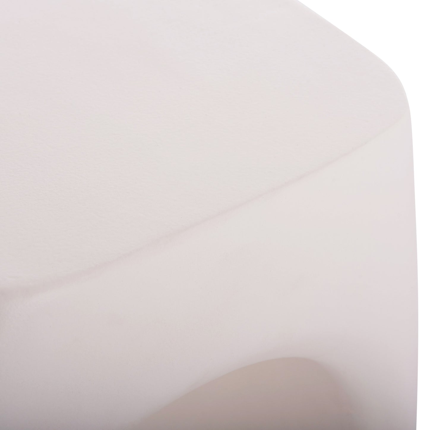 Stool Lans Hm4691.02 Fiber Cement In White--55x30x46hcm.