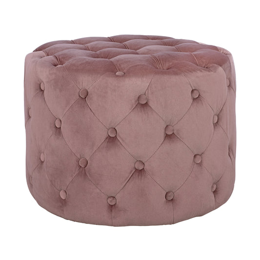 Velvet Stool Kassie Hm8406.02 Rotten Apple Color Chesterfield Type ''60x43cm