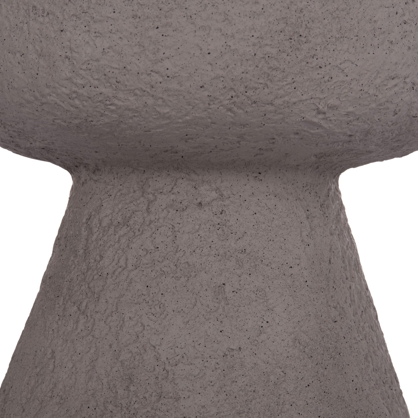 Round Stool Interon Hm18171.03 Fiber Cement In Grey--Φ34x39hcm.