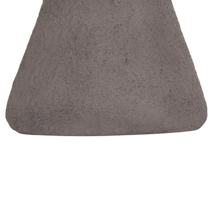 Round Stool Interon Hm18171.03 Fiber Cement In Grey--Φ34x39hcm.