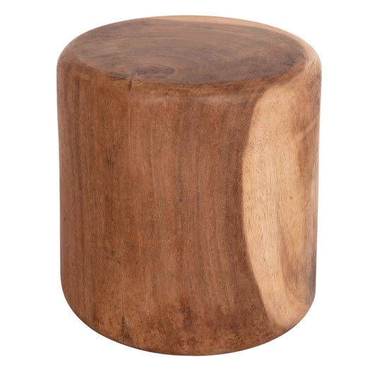 Round Stool Tobi Hm9791.11 Solid Suar Wood--natural Color Φ39x42hcm.